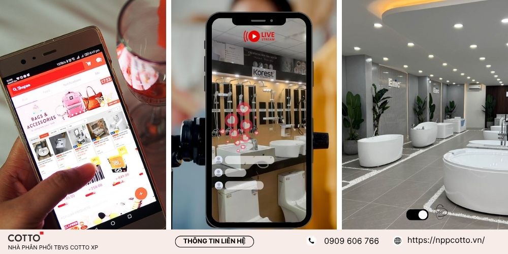 Ưu, nhược điểm của các hình thức kinh doanh thiết bị vệ sinh online