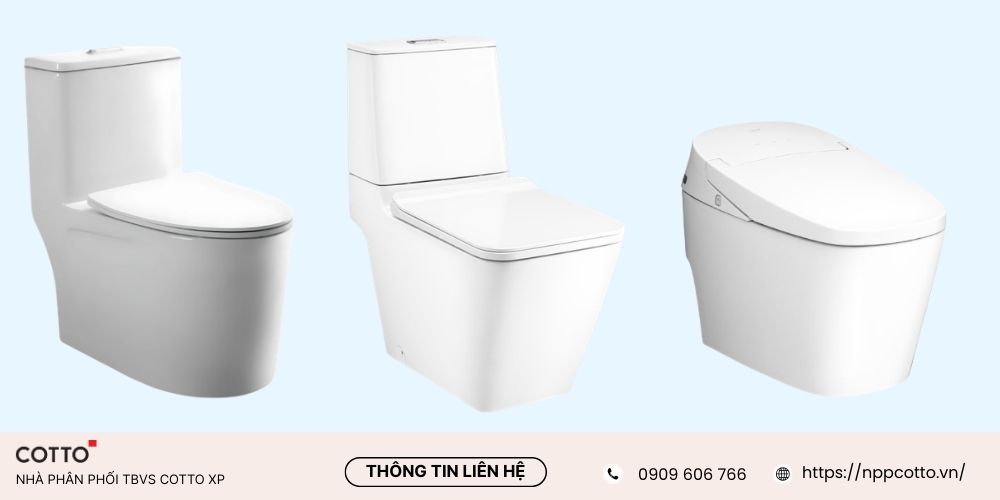 Bồn cầu tiết kiệm nước Cotto