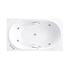 BHW329EL(H) WH bồn tắm massage xây bệ ROYAL ROSANNA