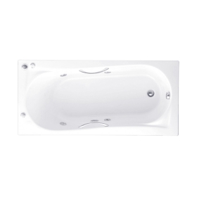 BHW342PP(H) WH bồn tắm massage xây bệ DIVA