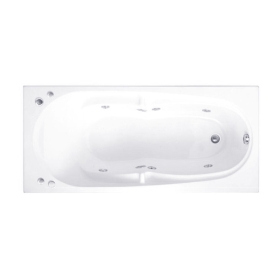 BTW312PP(H) WH bồn tắm massage xây bệ VALENTINO