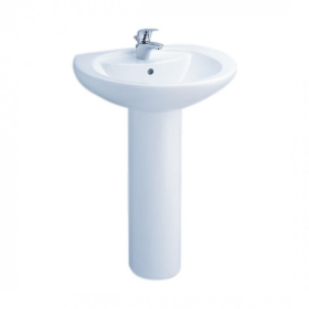 C0107-C411 Chậu lavabo chân dài Alice