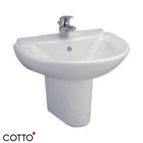 C0237-C4201 Chậu lavabo chân lửng Sasha