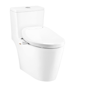 C110507(CV7) Bồn cầu 1 khối nắp rửa điện tử C9207 Harmony