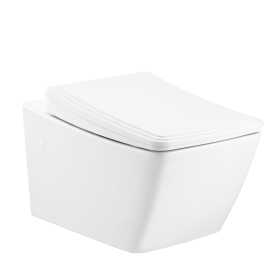 SC19337(F) Bồn cầu treo tường nắp đóng êm Thantara