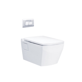 SC19777(T) Bồn cầu treo tường nắp đóng êm Quado