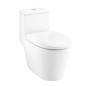 C100207 Bồn cầu 1 khối nắp đóng êm Oval