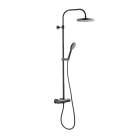 CPF300H1H2#BN2 Bộ Sen Cây Nóng Lạnh, Màu đen Quil